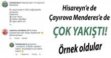Hisareyn’e de Çayırova Menderes’e de ÇOK YAKIŞTI!