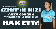 İzmit’in kızı Arzu Görgün tırnakları ile kazıdı!