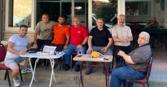 İzmitli başpehlivan Seçkin Duman, ustasını ziyaret etti