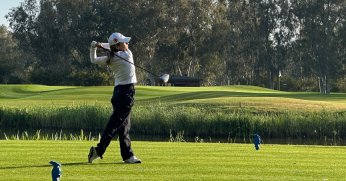 Golfte Ada Narin ve İbrahim Tarık Aslan şov!