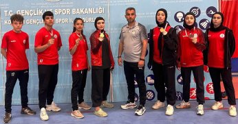 Körfezli karatecilerden 5 madalya birden