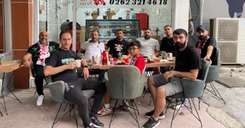 Antalyaspor taraftarını konuk ettik 