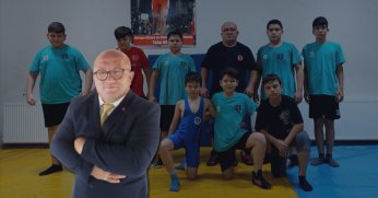 Şener Sar güreş için NİMET!