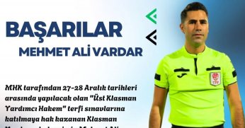 Sen başarırsın Mehmet Ali Vardar!