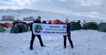 İzmitli dağcılarımız Muş’ta eğitimden geçiyor