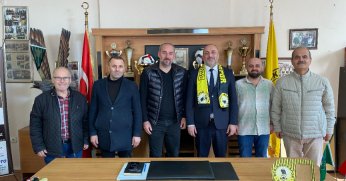 İlker Kazan, Bekirderespor’u ziyaret etti