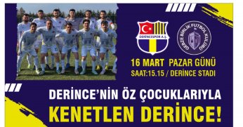 Derincespor, Derincelileri maça çağırıyor!