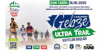 Gebze Belediyesi, Uluslararası 4. Gebze Ultra Trail ile göz kamaştıracak!