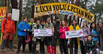 Kocaeli Dağcılık Likya’da müthiş anlara şahit oldu!