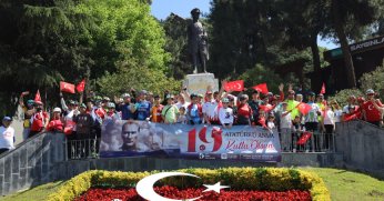İzmit’te pedallara 19 Mayıs için basıldı 