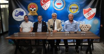 Amatörlerin bayramlaşmasında protokol teması