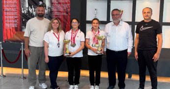 Cimnastikte marka oldular!