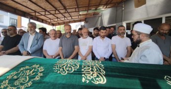 Şaban Eraslan’dan babasına son görev