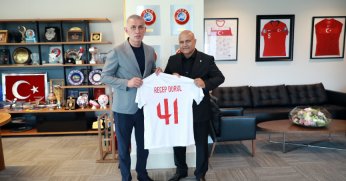 TFF resmi sitesi, Kocaelispor’un ziyaretini yayınladı