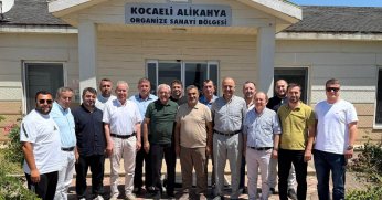 Alikahyaspor, Alikahya OSB’yi ziyaret etti
