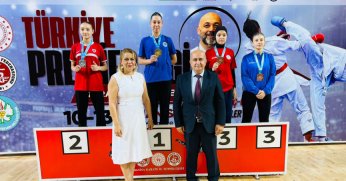 Körfez Gençlerbirliği karatecileri kürsüyü sevdi