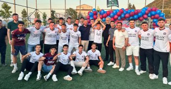 Arslanbey Organize'ye yakışan kupa töreni!