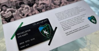 Kocaelispor üye kartınızı alabilirsiniz