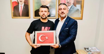 Sedat Sözen’e Şenol Akın’dan anlamlı ziyaret