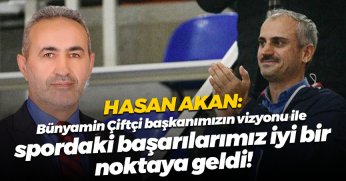 Hasan Akan, Çayırova’daki sportif gelişimi Yeşil Siyah’ta anlattı