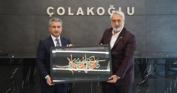 Çolakoğlu Metalurji’ye Murat Aydın ve ekibinden ziyaret