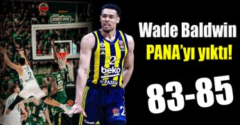 Wade Baldwin attı, Fenerbahçe, Pana’yı devirdi! “83-85”