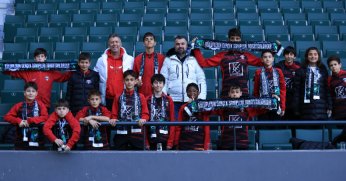 Kocaelispor’un maçına Sinop’tan misafirler geldi!