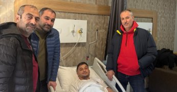 Karamürselspor’dan Eren Katkay’a geçmiş olsun ziyareti!