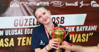 Güzeller OSB ’den unutulmaz tenis turnuvası