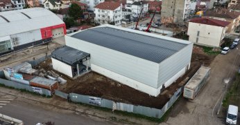 Başiskele spor salonunda sona gelindi