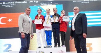 Hiranur Yıldırım bronzu kaptı