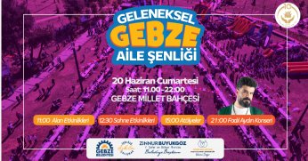 Gebze Aile Şenliği’nde büyük bir coşku yaşanacak