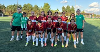 Baçspor’un kızları ısınıyor!