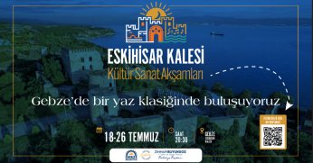Eskihisar Kalesi Kültür Sanat Akşamları coşkusu yaşanıyor
