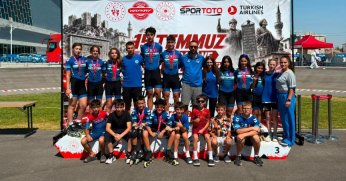 Tekerlekli patende Kağıtspor damgası 