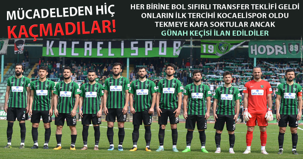 Mücadeleden hiç kaçmadılar!