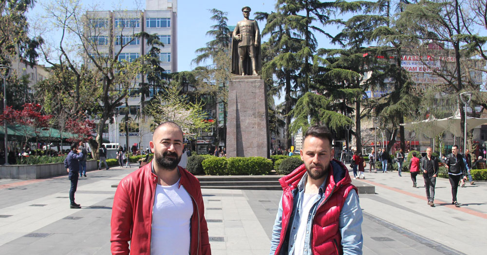 Önce gezdiler, sonra destek verdiler