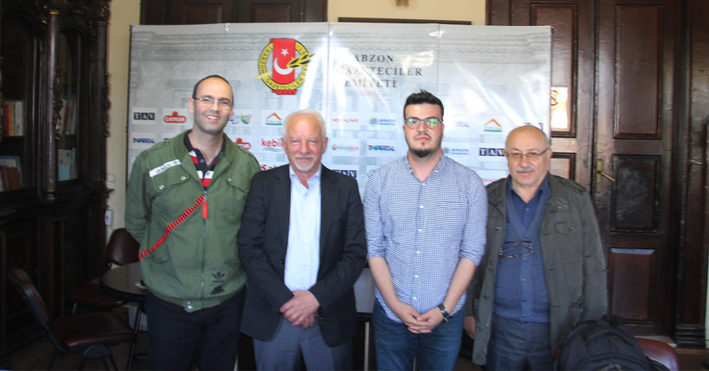 Trabzon’dan gazeteciler cemiyetine selam var