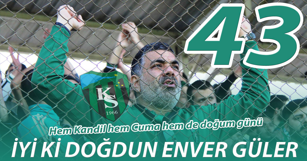 Enver Güler 43 dedi!