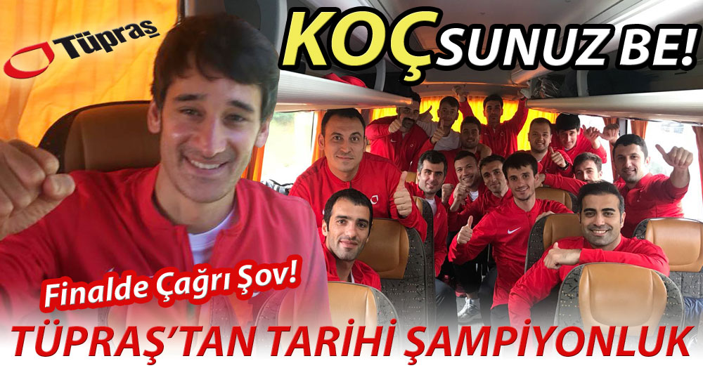 Tüpraş’tan 9 yıl sonra gelen tarihi şampiyonluk!