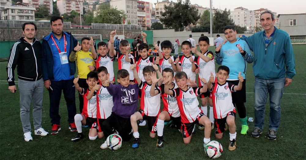 U-11 coşkusu!