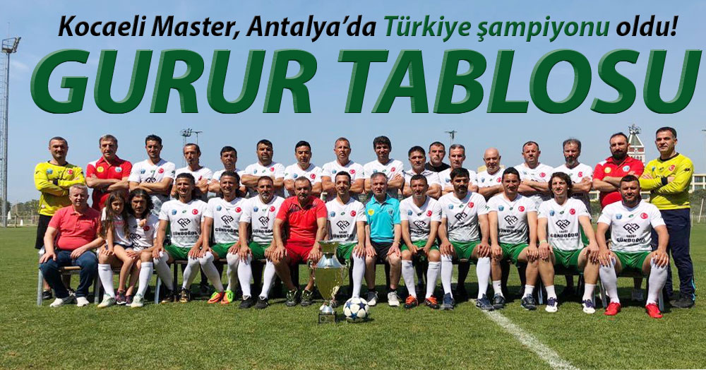 Kocaeli Master gurur kaynağımız!