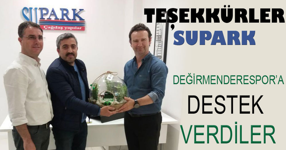 Severcan Kara Supark’a teşekkür etti