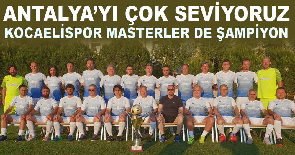 Kocaelispor Master tarih yazdı!