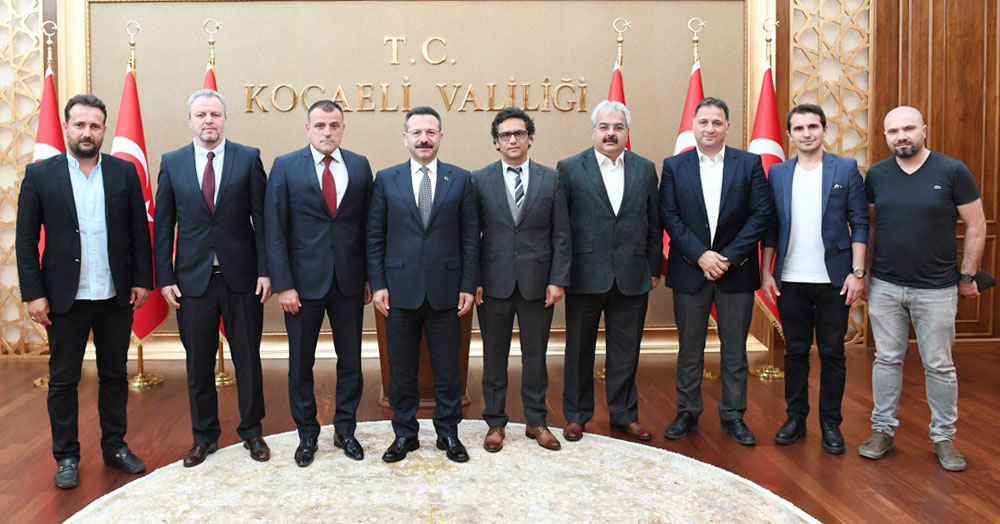 41 FK yeni yönetiminden Vali Aksoy’a ziyaret!