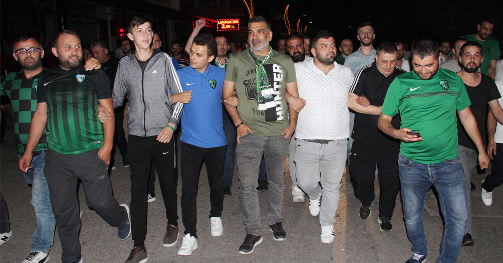 Gölcük’te her yer yarın Yeşil Siyah olacak