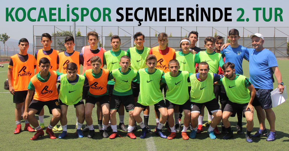 Kocaelispor seçmelerinde ikinci tur heyecanı