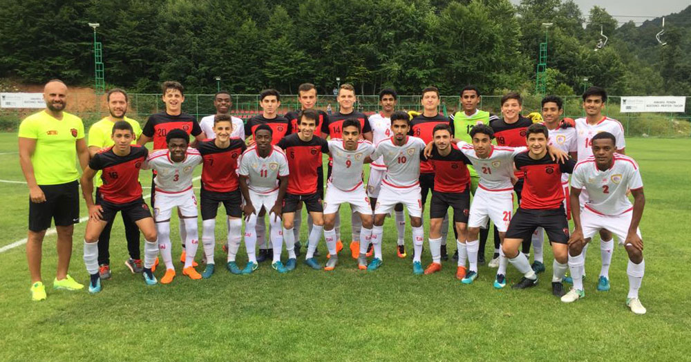 Gölcükspor’un gençleri Umman ile maç yaptı