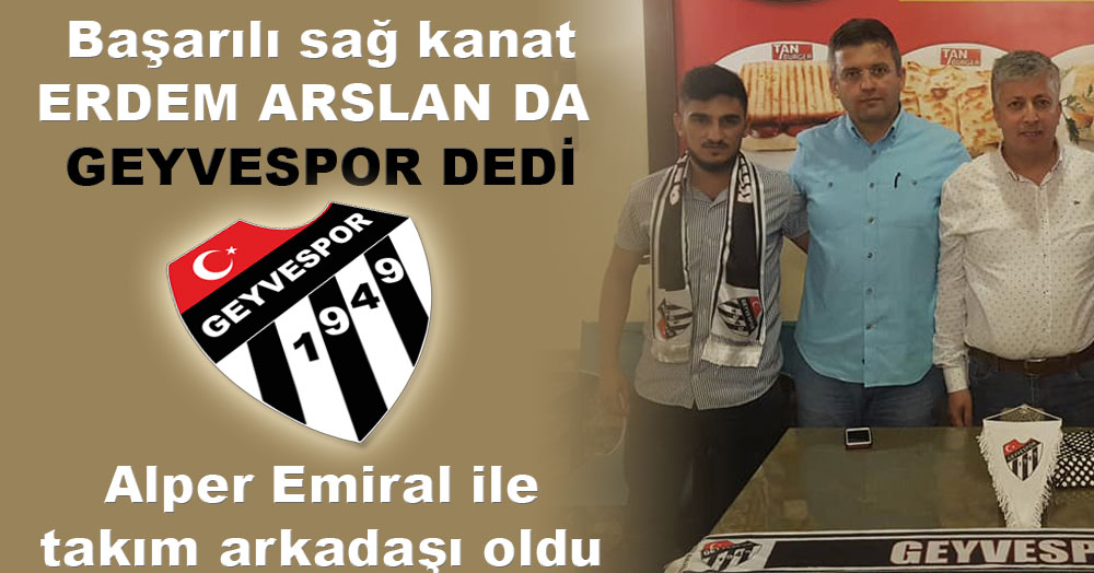 Erdem Arslan, Alper ile aynı takımda!