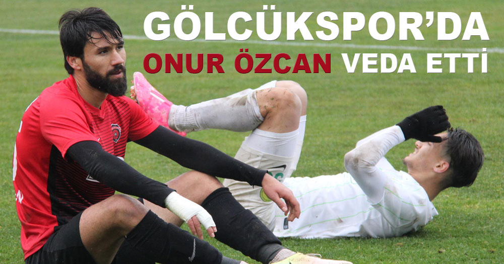 Gölcükspor’dan Onur Özcan ayrıldı